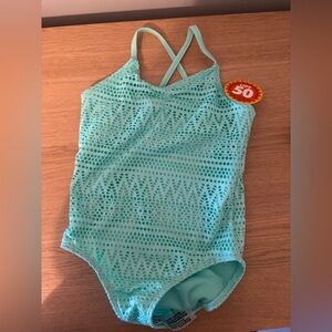6T Aqua One-Piece Swimsuit